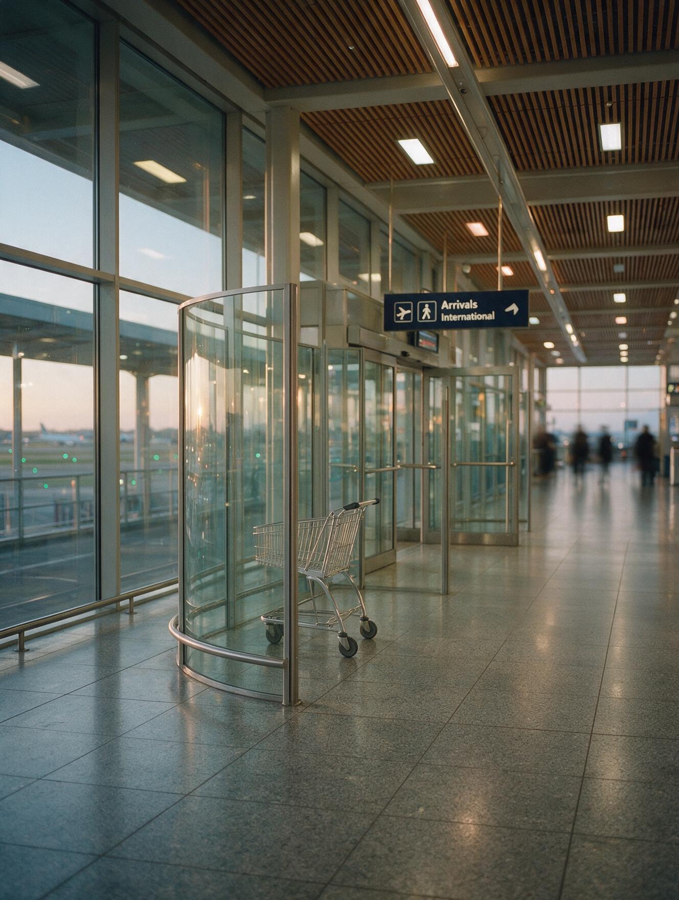 International arrivals hall