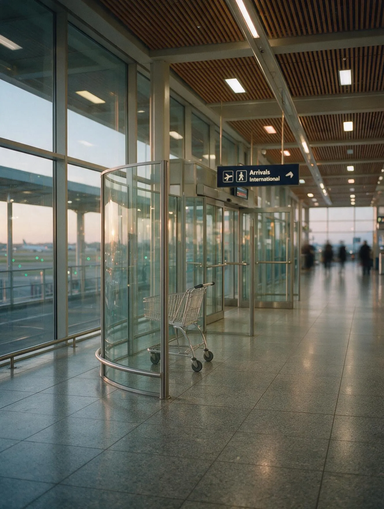 International arrivals hall