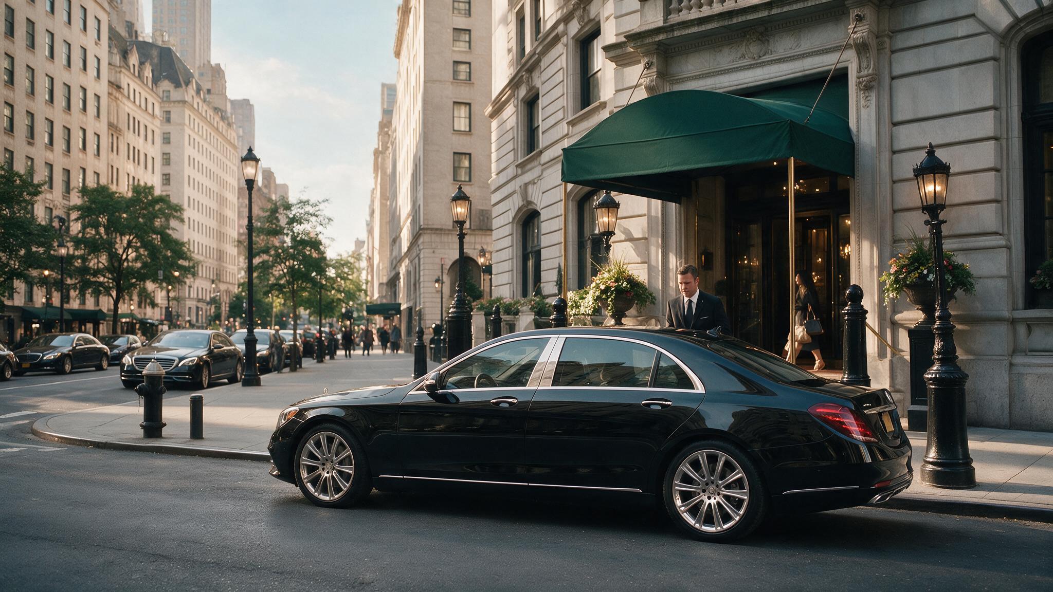 New York by day — Manhattan skyline, bright, luxury