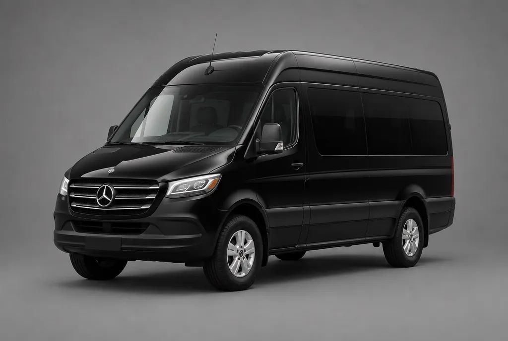 Mercedes-Benz Sprinter Executive, front three-quarter studio view