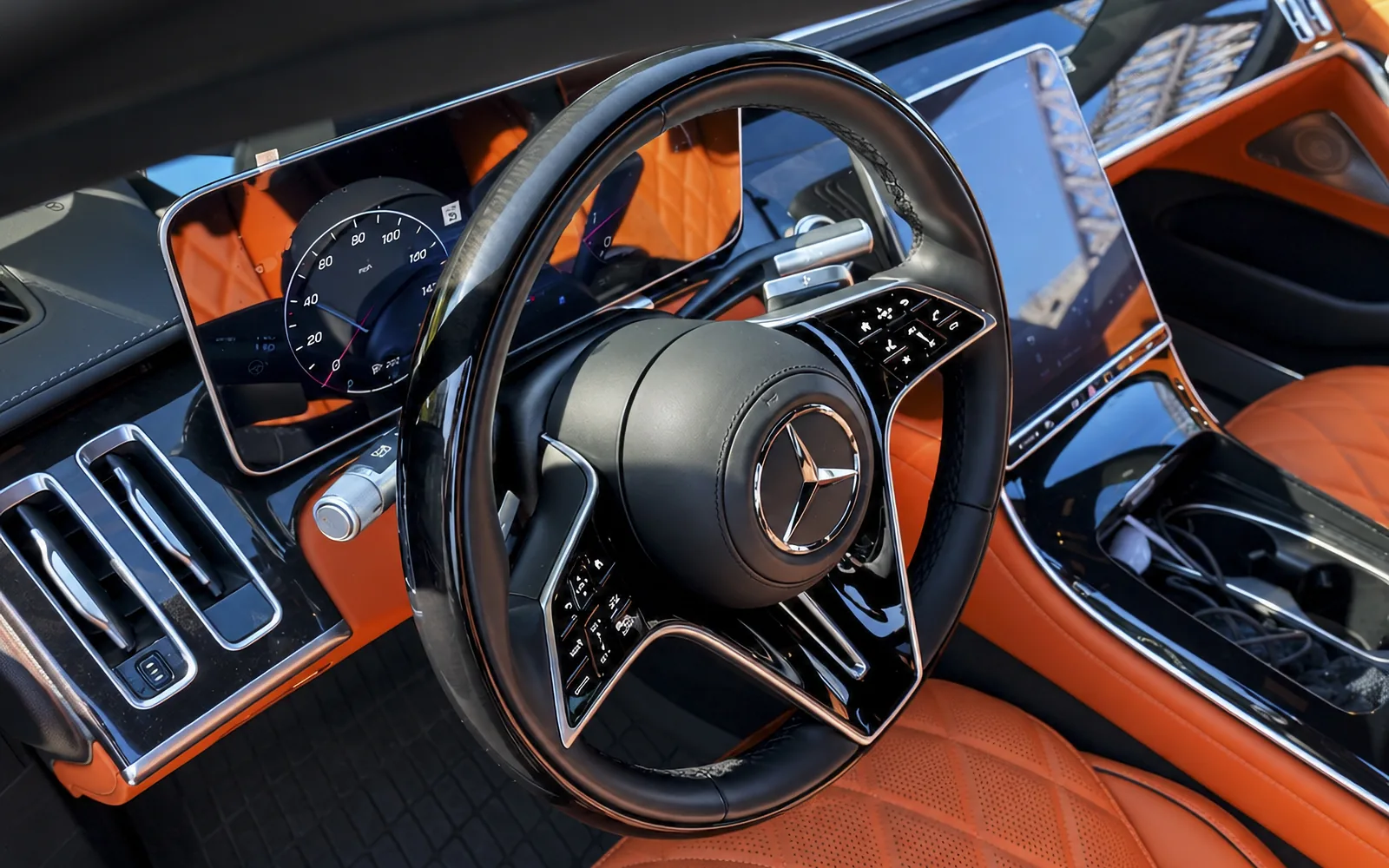 Mercedes-Benz S 580 4MATIC, cockpit and dashboard