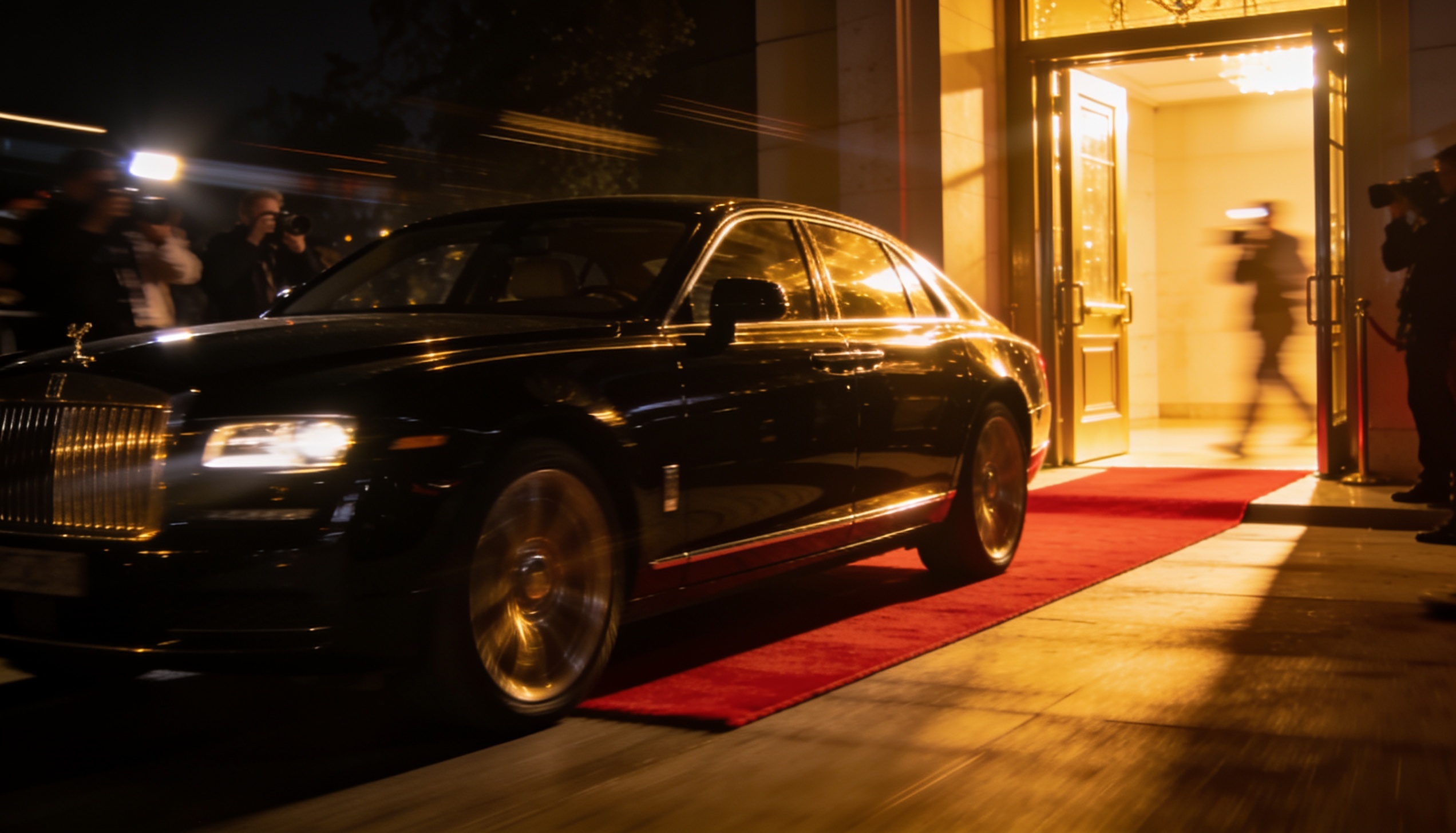 Event / gala arrival